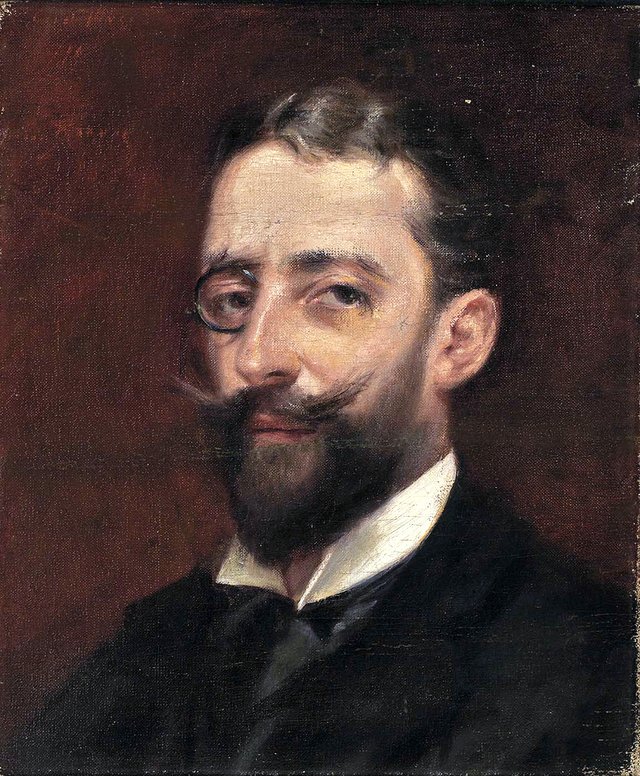 Man with Monocle by Alice Pike Barney