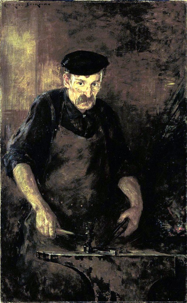The Blacksmith by James Carroll Beckwith