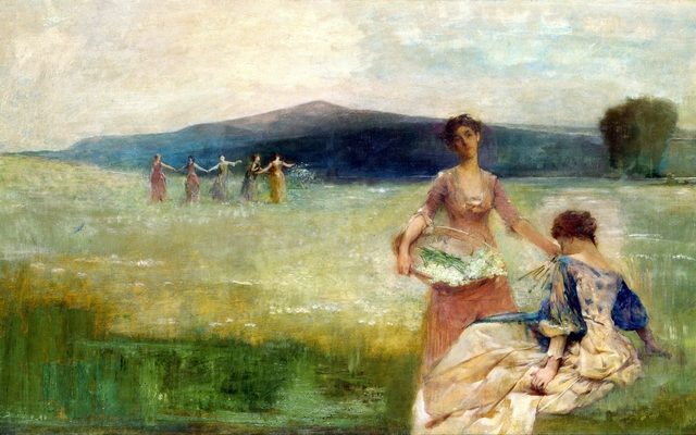 Spring by Thomas Dewing