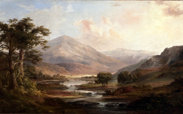 Scottish Landscape by Robert Seldon Duncanson