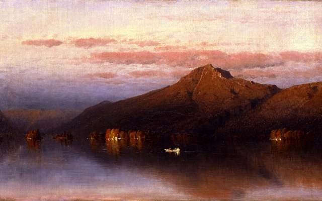 Whiteface Mountain from Lake Placid by Sanford Robinson Gifford