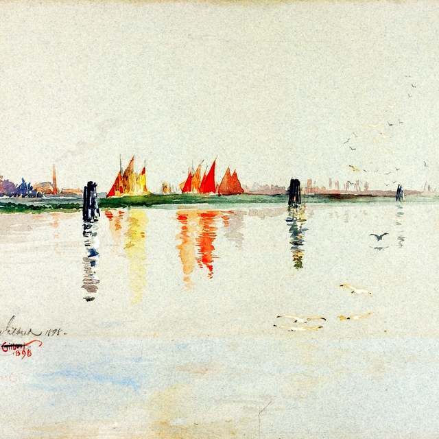 The Lagoon, Venice by Cass Gilbert