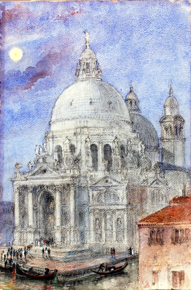 Santa Maria Della Salute, Venice by Cass Gilbert