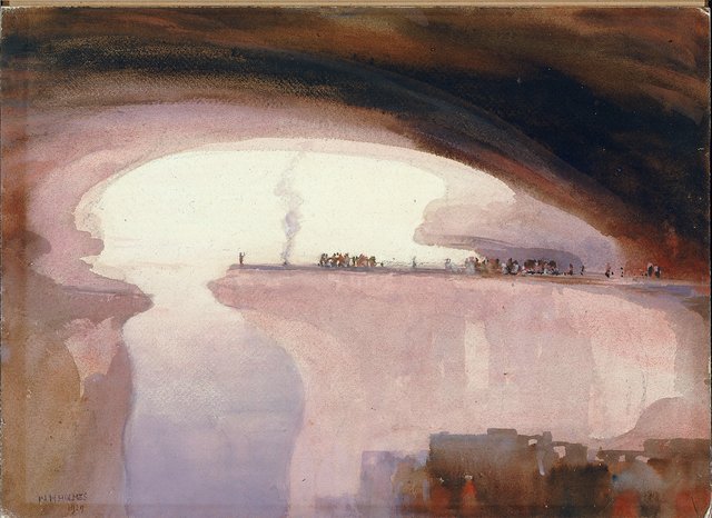 A Cliff Dweller's Ceremony, Colorado by William Henry Holmes