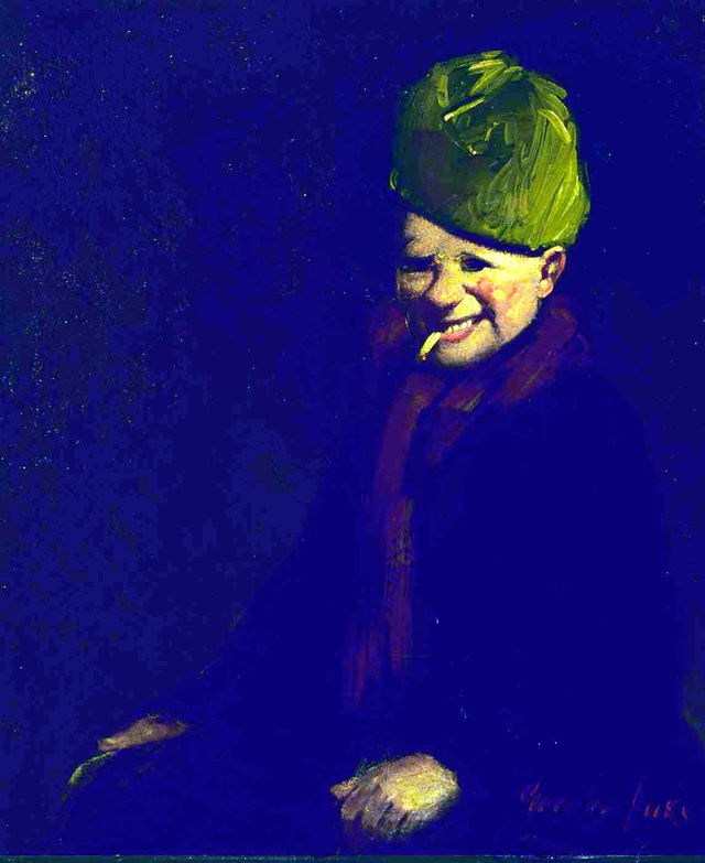 New Year's Shooter by George Luks