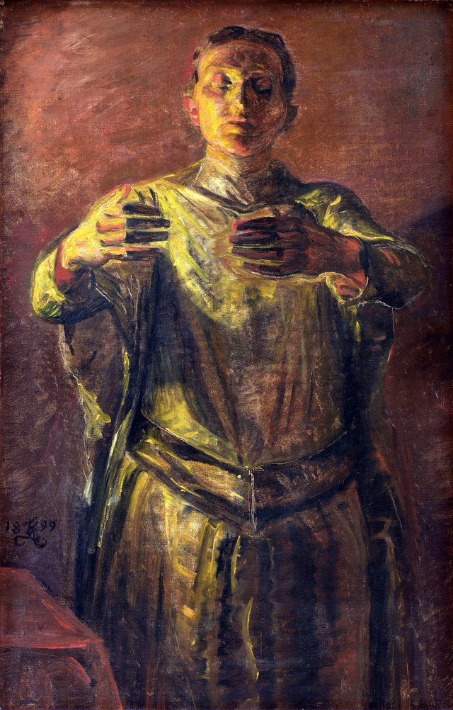 Lady Macbeth. Study by Kristian Zahrtmann