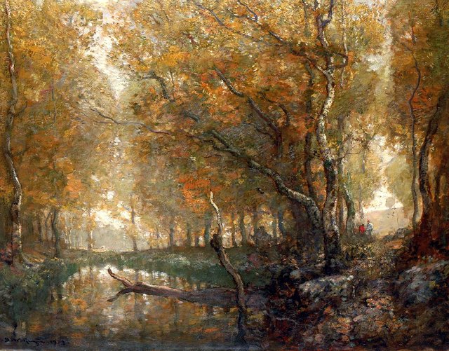 Bradbury's Mill Pond, no. 2 by Henry Ward Ranger