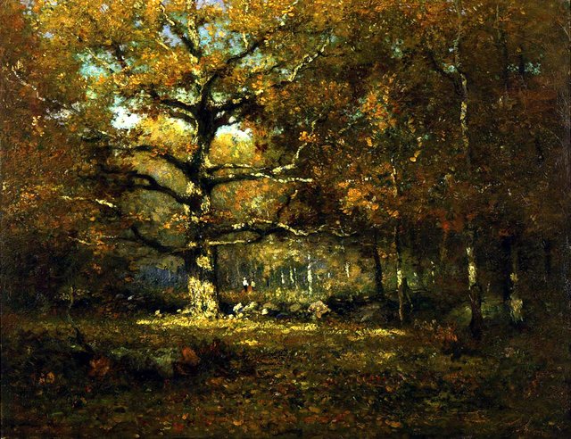 Connecticut Woods by Henry Ward Ranger