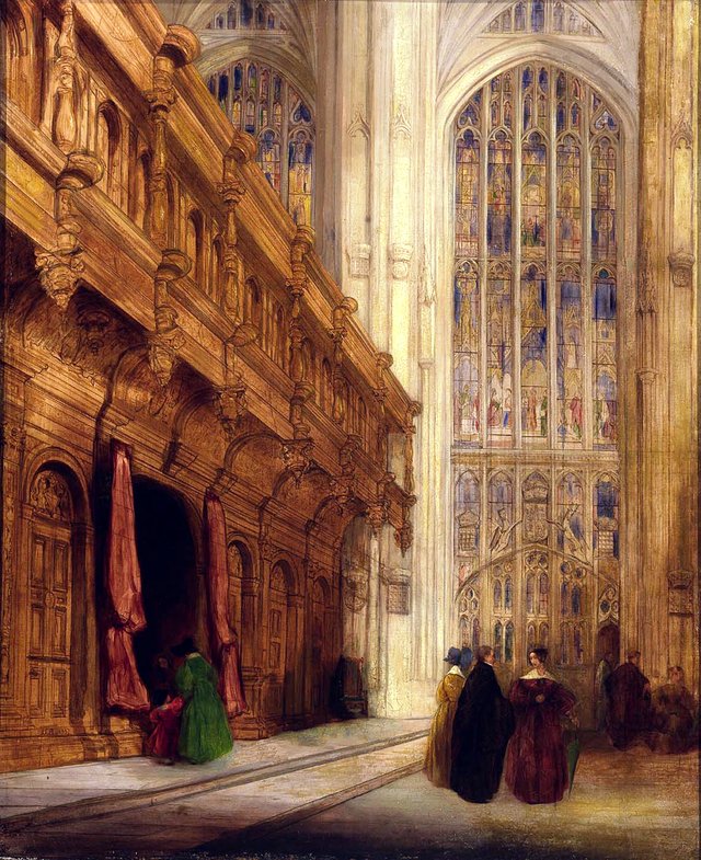 King's College Chapel—Cambridge by David Roberts