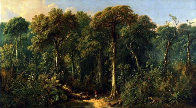Javanese Jungle by Raden Saleh