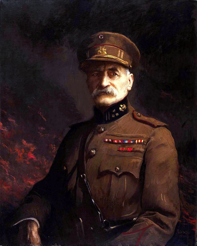 General Georges Leman, Commander of the Fortified Town of Liege by Edmund Charles Tarbell