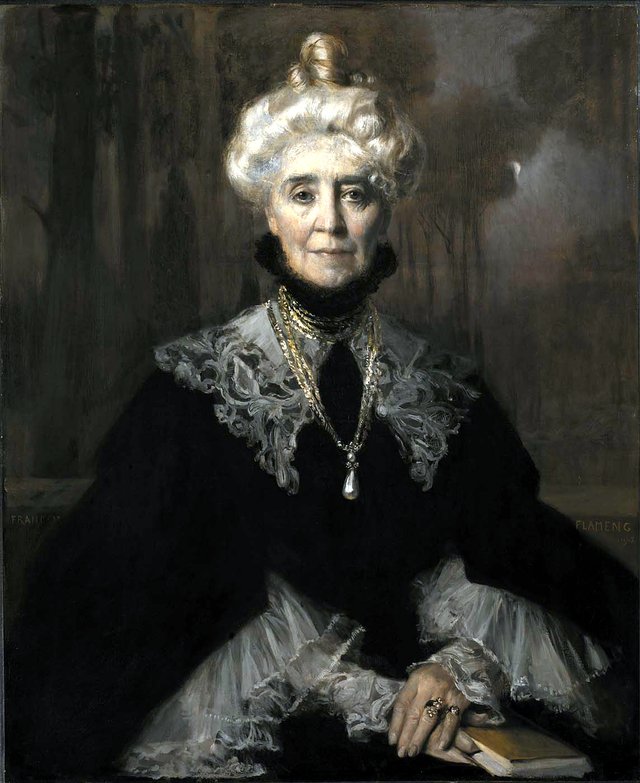 Mrs. Adeline M. Noble by François Flameng