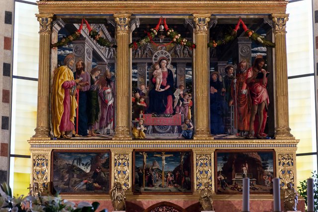 San Zeno Altarpiece by Andrea Mantegna