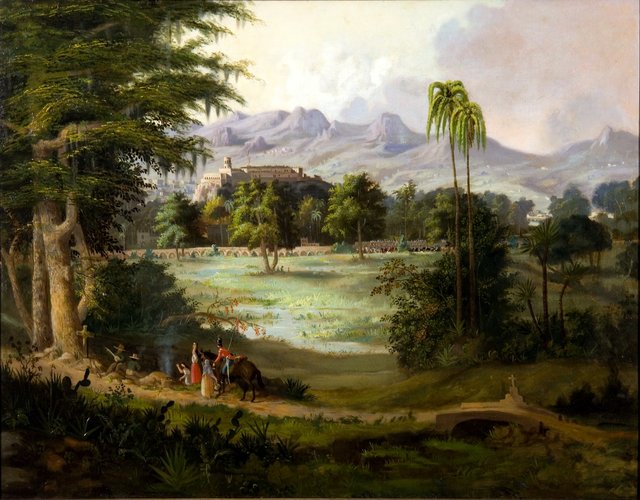 Chapultpec Castle by Robert Seldon Duncanson