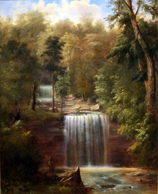 Minneopa Falls, Minnesota by Robert Seldon Duncanson
