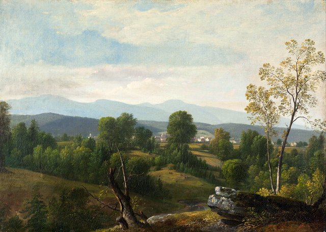A View of the Valley by Asher Brown Durand