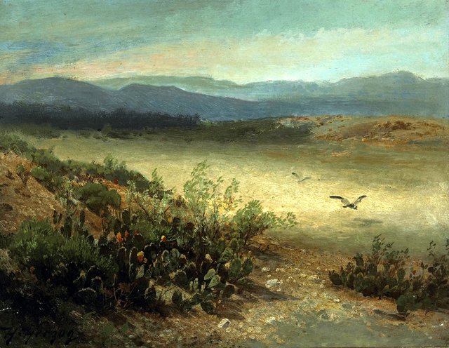 Between the Sierras and the Coast Range, California by Hermann Ottomar Herzog