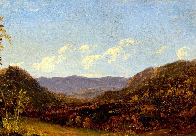 Landscape with Mountains by David Johnson