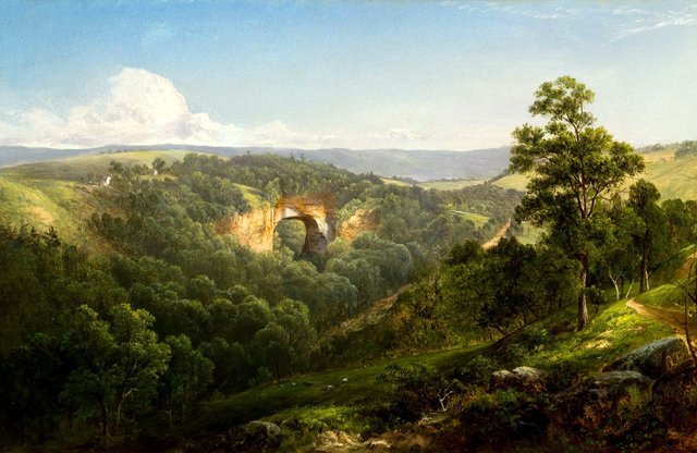 Natural Bridge, Virginia by David Johnson
