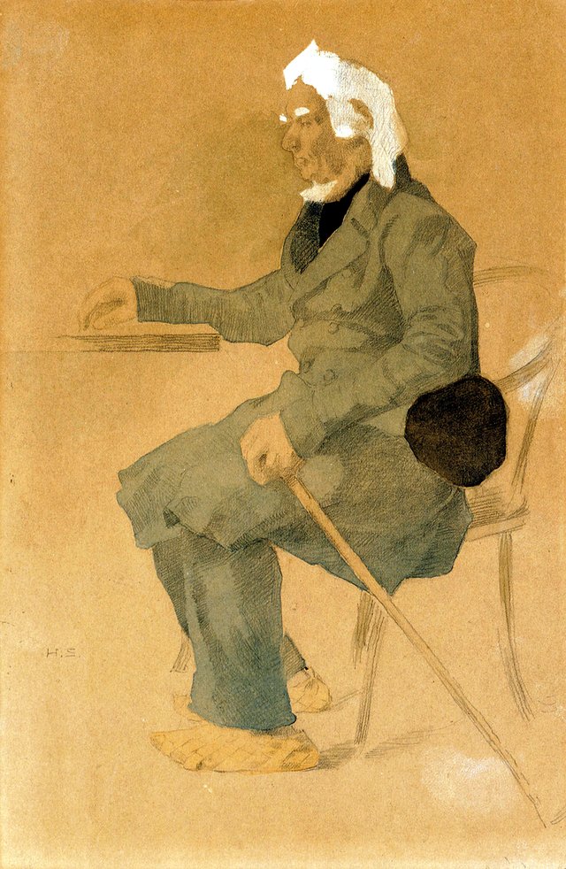 Harjun Paavo, Löyttymäki - A by Helene Schjerfbeck