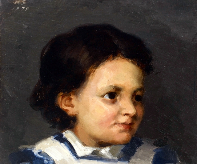 Little Liisa by Helene Schjerfbeck