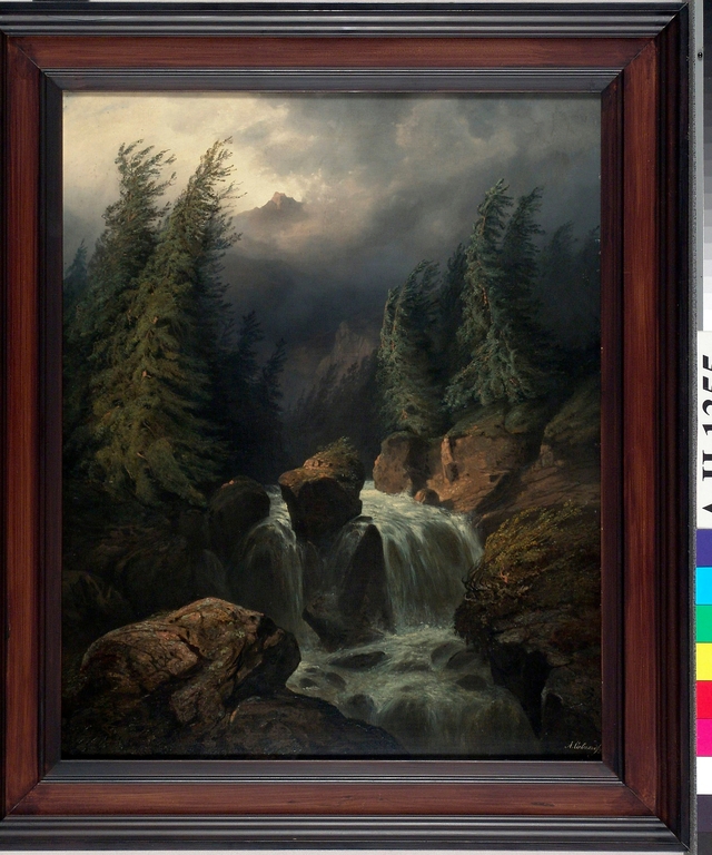 Alppikoski - A II by Alexandre Calame