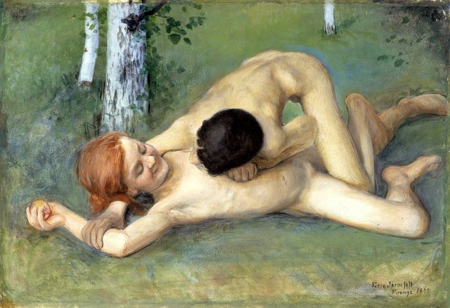 Children Playing by Eero Järnefelt