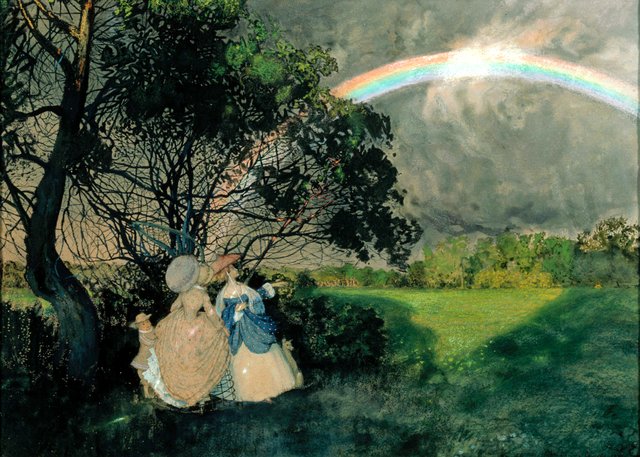 Sateenkaari - A I 628 - Finnish National Gallery by Konstantin Somov