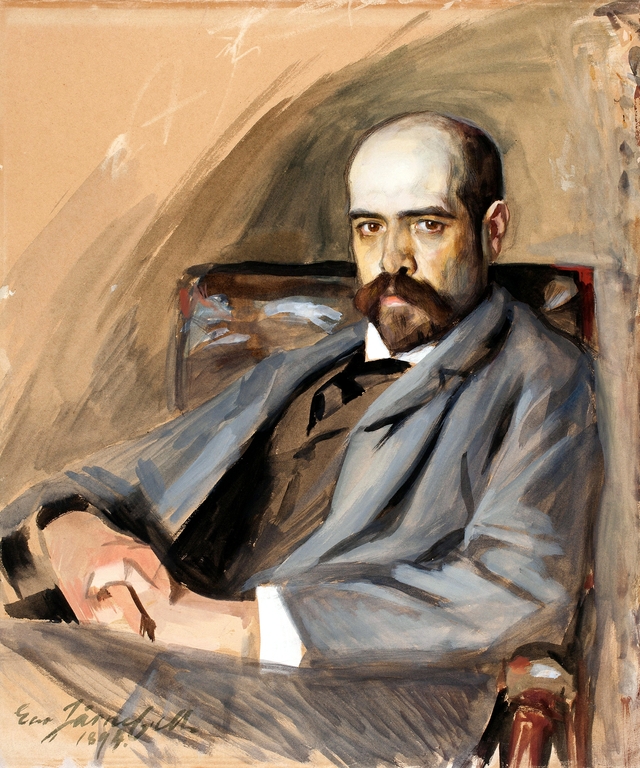 Portrait of Gunnar Berndtson by Eero Järnefelt