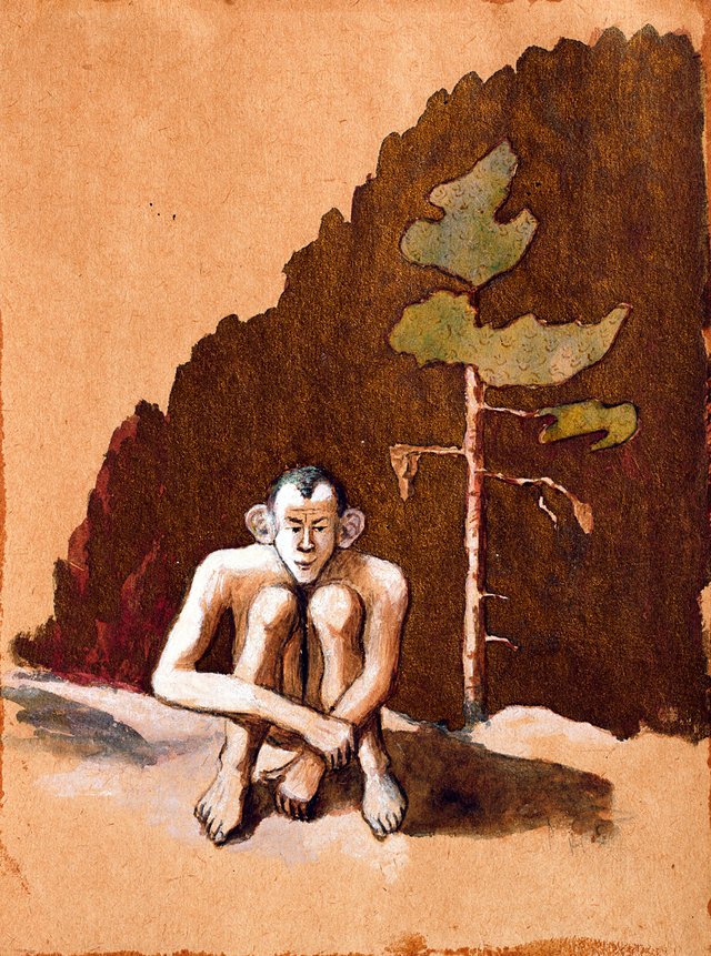 Fantasia - A by Hugo Simberg