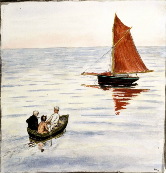 Travel Companions by Hugo Simberg
