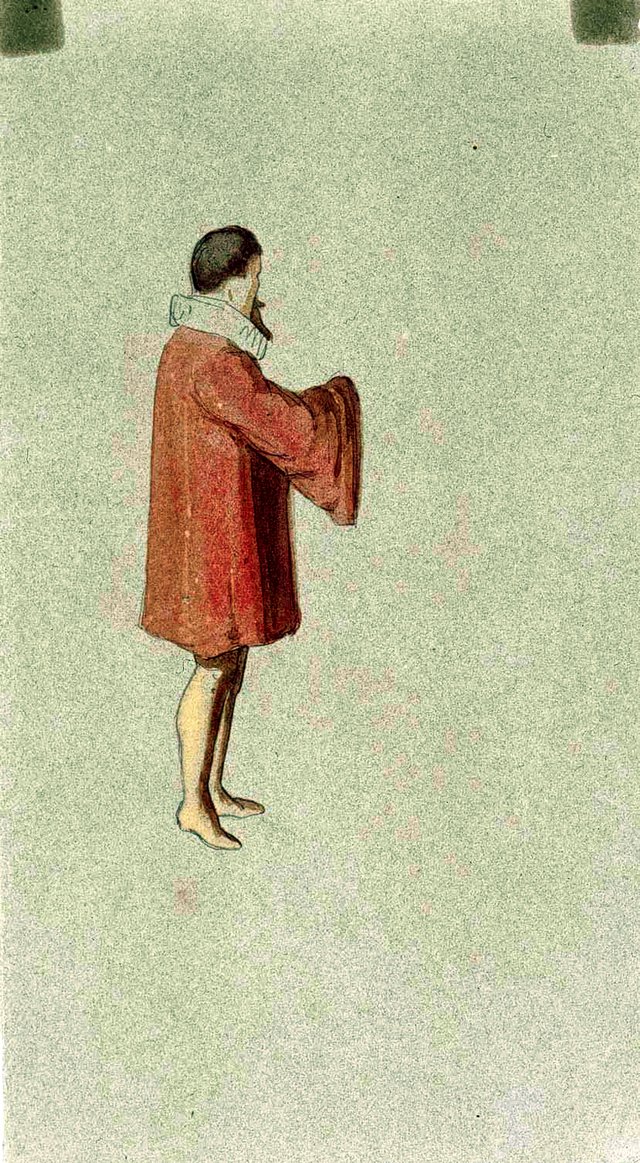 Mies Vaasa-ajan asussa - A III by Albert Edelfelt