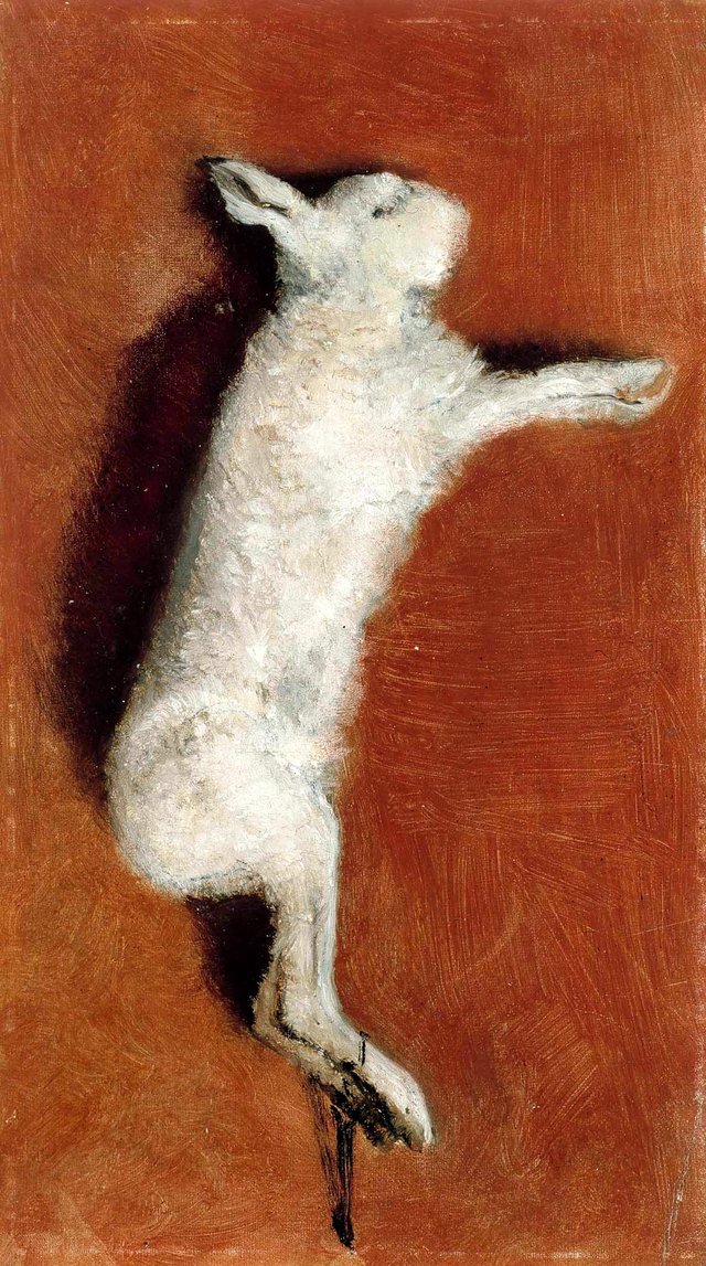 Dead Hare, Study by Albert Edelfelt