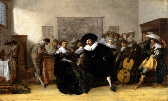 A musical company by Anthonie Palamedesz.