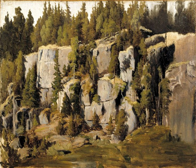 Rapakivi Rocks ; Weathered Rocks by Fanny Churberg
