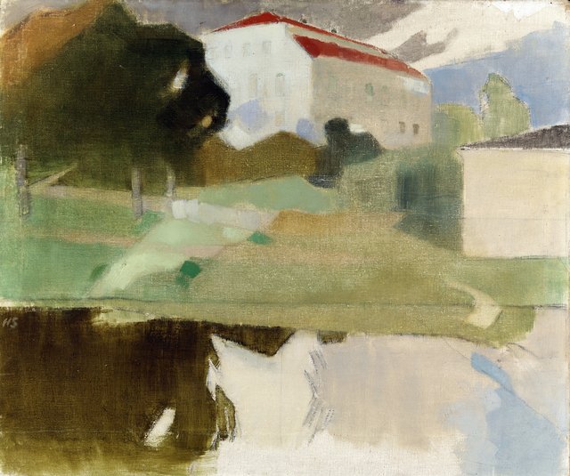 Sjundby Manor by Helene Schjerfbeck