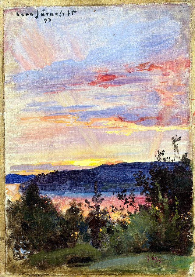 Sunset by Eero Järnefelt