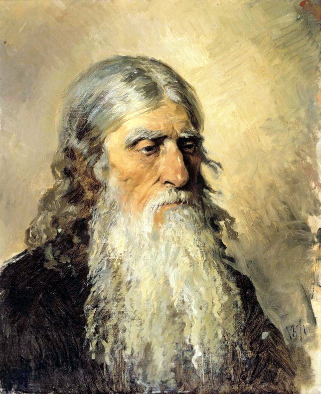 Vanha mies - A II by Vasily Polenov
