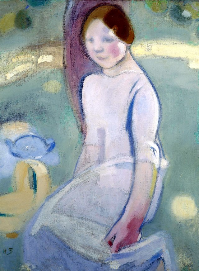 Under the Linden by Helene Schjerfbeck
