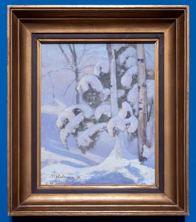 Winter Landscape (inv no A-2007-127) by Pekka Halonen