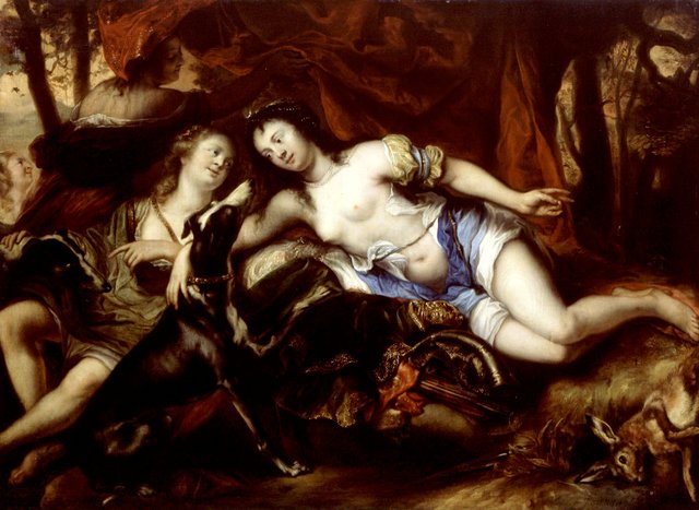 Diana with her companions by Jürgen Ovens