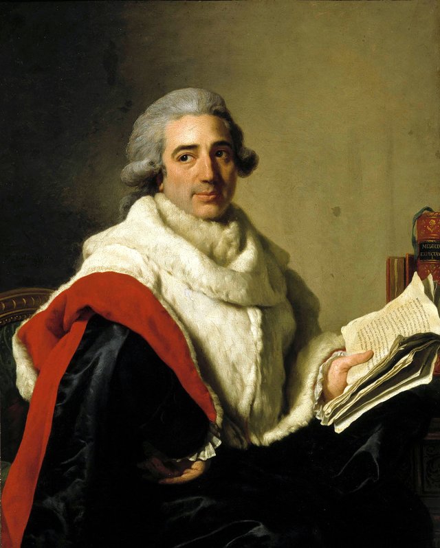 Portrait du docteur Dumangin by Alexander Roslin