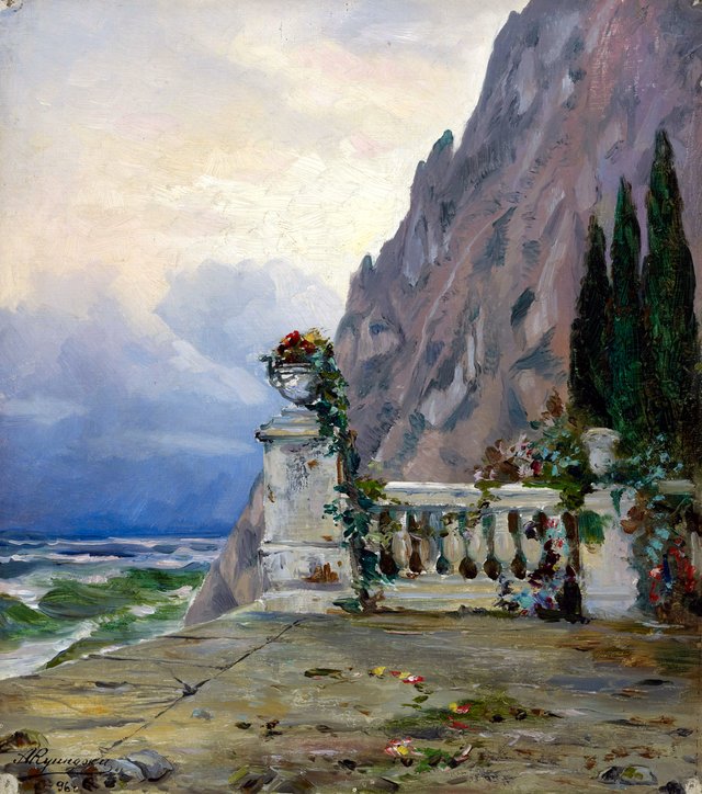 Landscape in Crimea by Arkhip Kuindzhi