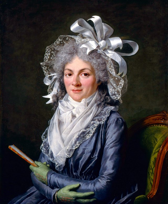 Portrait of Madame de Genlis by Adélaïde Labille-Guiard