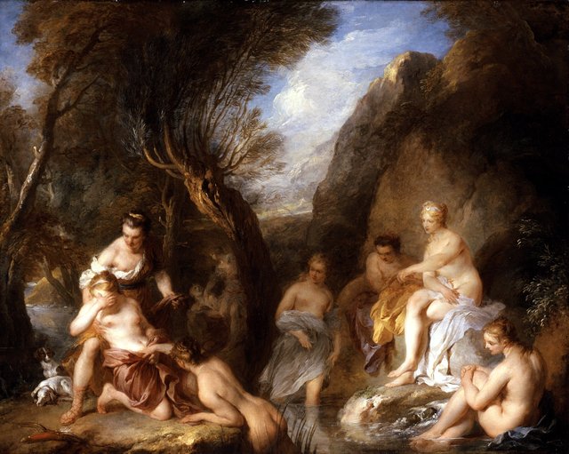 Diana and Callisto by François Lemoyne