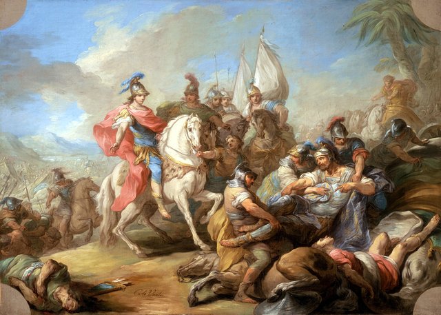 The Victory of Alexander over Porus by Charles-André van Loo