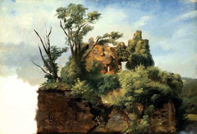 Landscape with Ruins by Pierre-Henri de Valenciennes