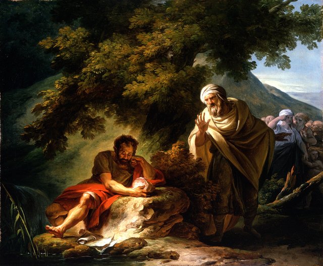 Democritus among the Abderitans by François-André Vincent