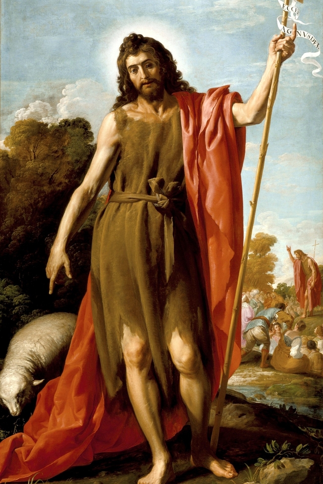 Saint John the Baptist in the Wilderness by Jusepe Leonardo