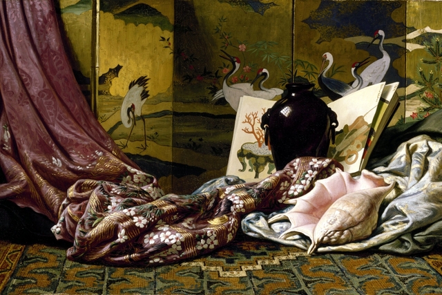 Japanese Still Life by Elihu Vedder